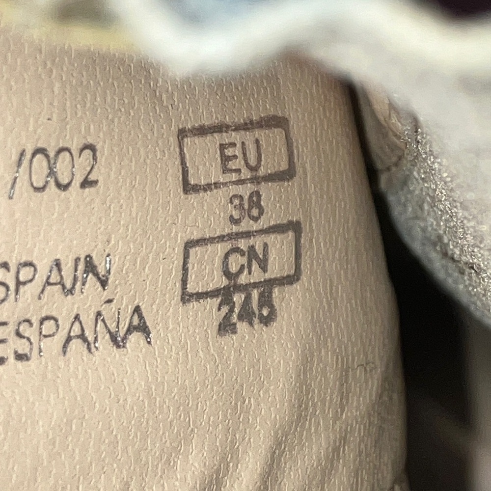 Zara Women’s size 38 dusty rose  Combat Boots - Picture 5 of 16